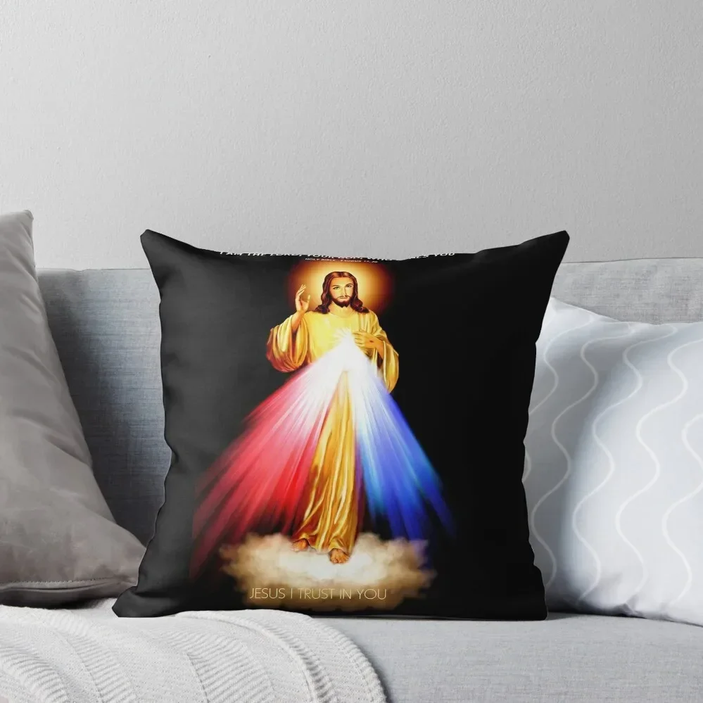 Divine Mercy Lord Jesus I trust in you Throw Pillow Rectangular Cushion Cover Pillow Cover pillowcases for sofa cushions Pillow