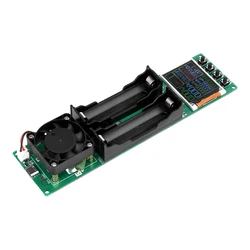 2-Channel 18650 Lithium Battery Capacity Tester Digital Display Battery Capacity Internal Resistance Detection Module DC5V