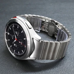 Stainless Steel Band for Samsung Galaxy Watch 7 6 5 4 44mm 40mm NO Gaps Strap for Samsung Galaxy 6 Classic 47mm 43mm 5 Pro 45mm