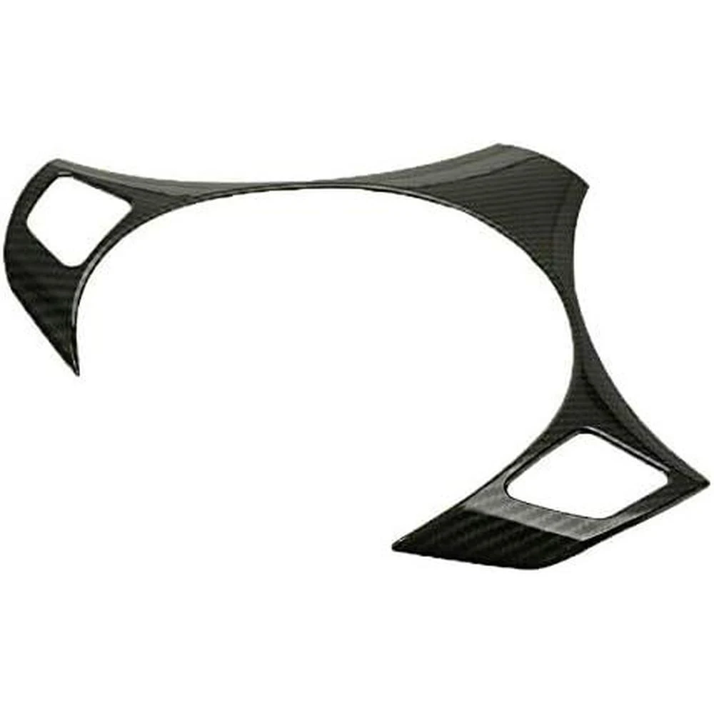 

Углеродное волокно стиль автомобиля рулевое колесо кнопка рамка крышка накладка наклейка для BMW 3 серии E90 E92 E93 2005-2012