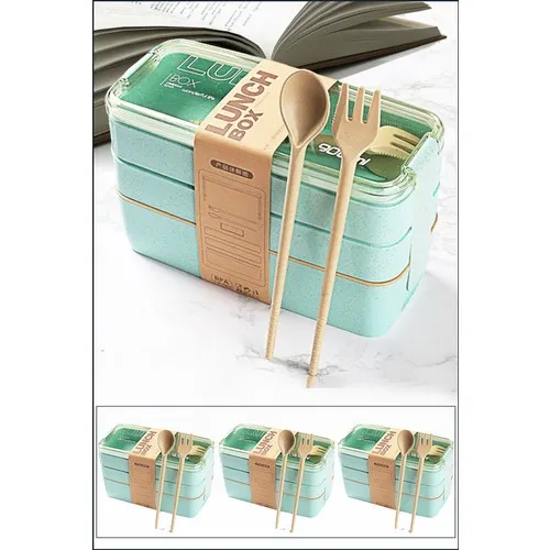 Kitchen Love 3 Pcs 900 ml. Storage and Food Container