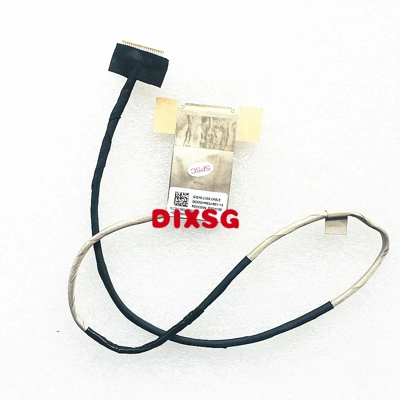 New cable for Lenovo mattress Y500 FHD qiqy6 dc02001me0j video LED LCD display screen qiqi6 LVDS ribbon connector Flex