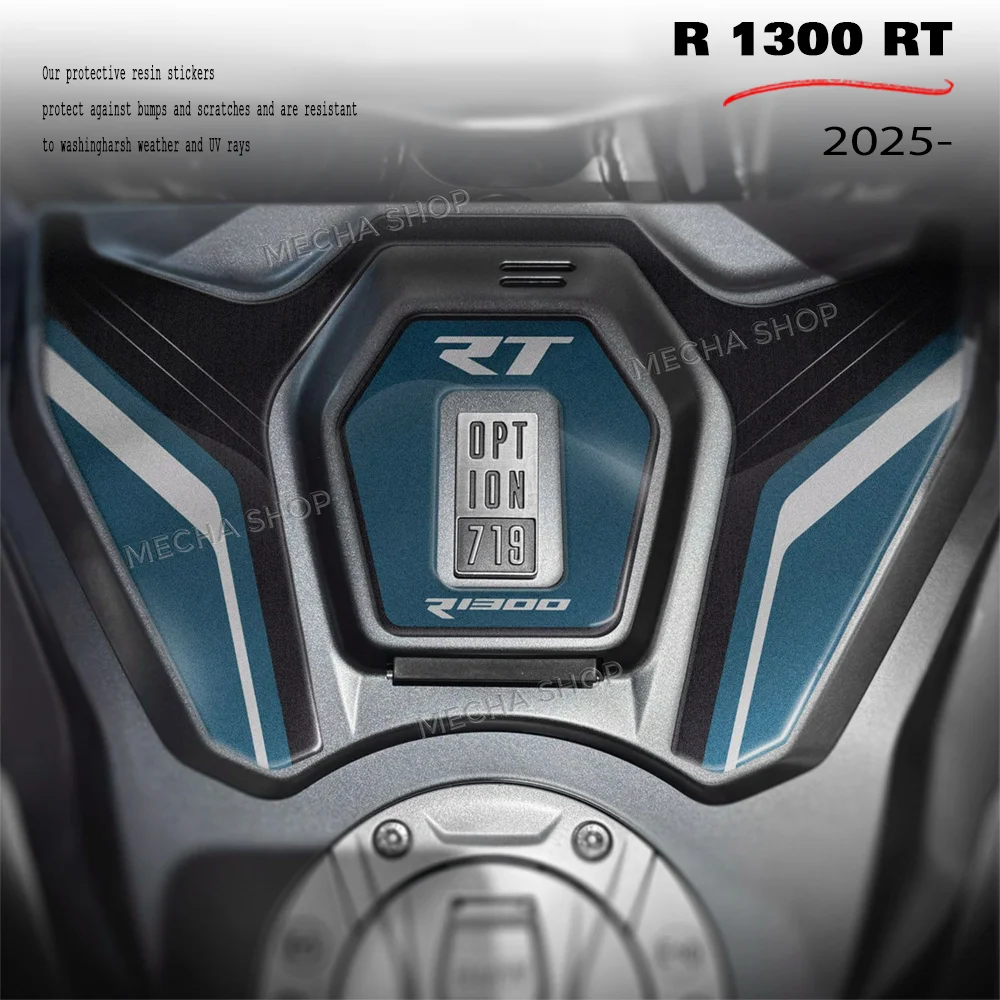 

For R1300RT R 1300 RT 2025-2026 Side Tank Pad Motorcycle 3D Resin Sticker Protection Kit
