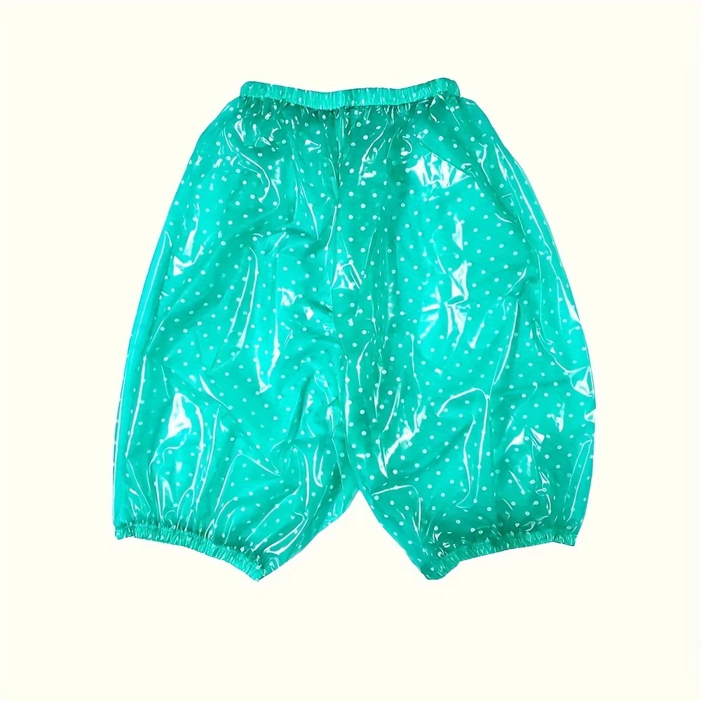 Shorts de fraldas adultos em PVC macio, shorts de incontinência à prova de vazamentos para idosos, lavável, à prova d'água, reutilização