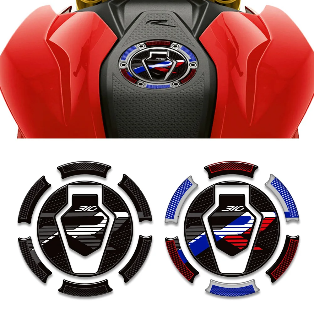 Tank Pad Side Grips Gas Fuel Oil Kit Knee Protector Fairing Fender Sticker For BMW G310R G 310 R G310 2021-2025 Motorcycle Decal