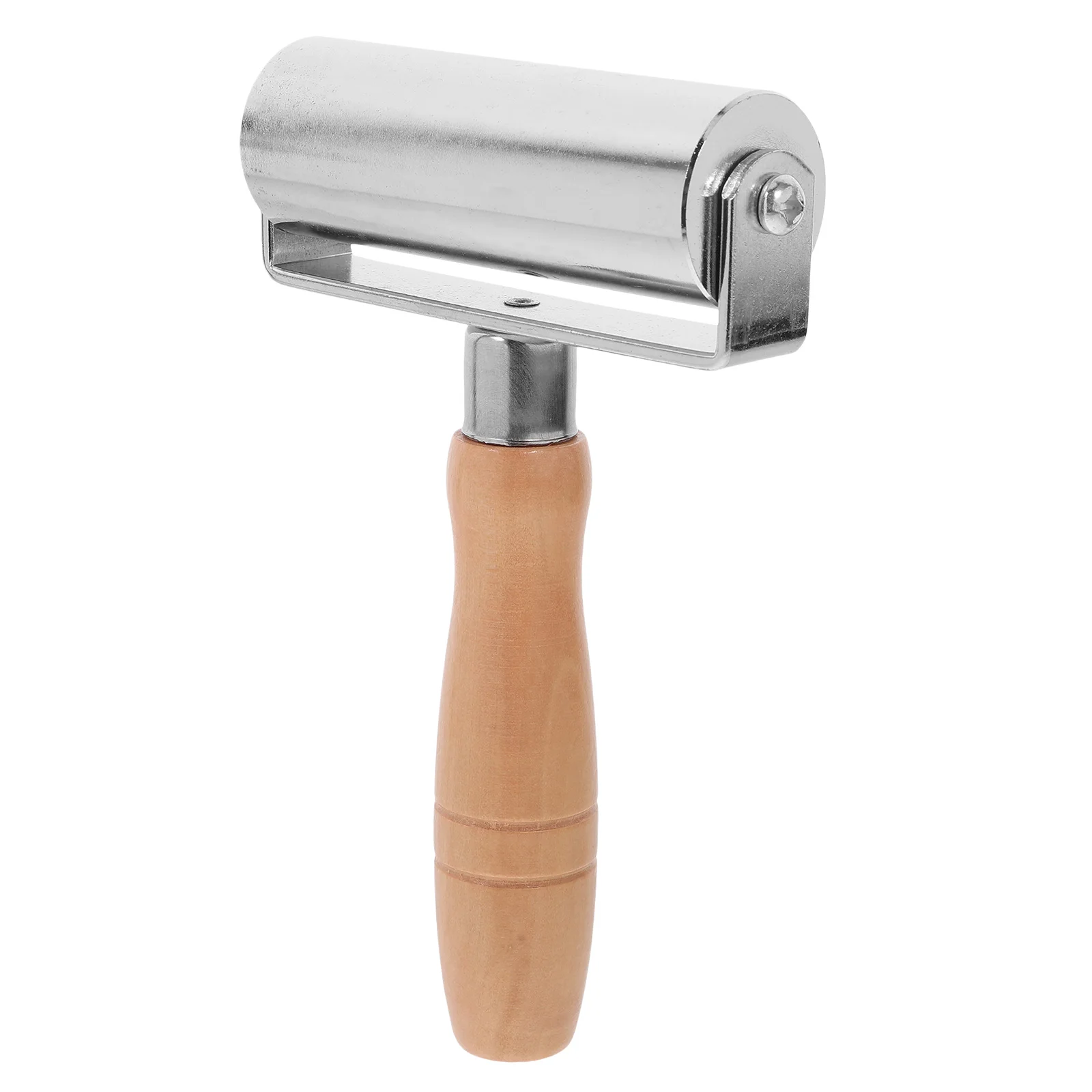 

Wheel Edge Roller Black Patina Heavy Duty Stainless Steel Laminate Craft Tool Solid Wood Handle Smoother