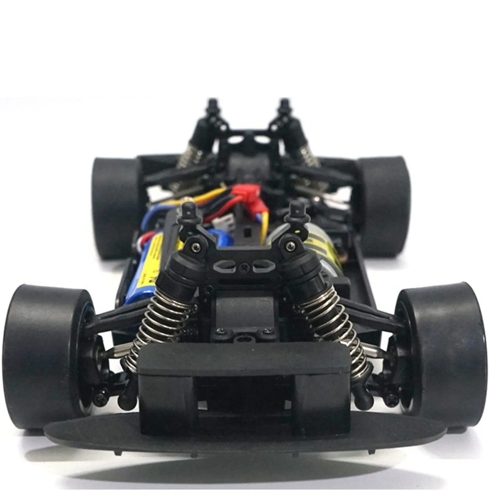 A04F-4Pcs Brazo delantero superior e inferior con conjunto diferencial de coche RC