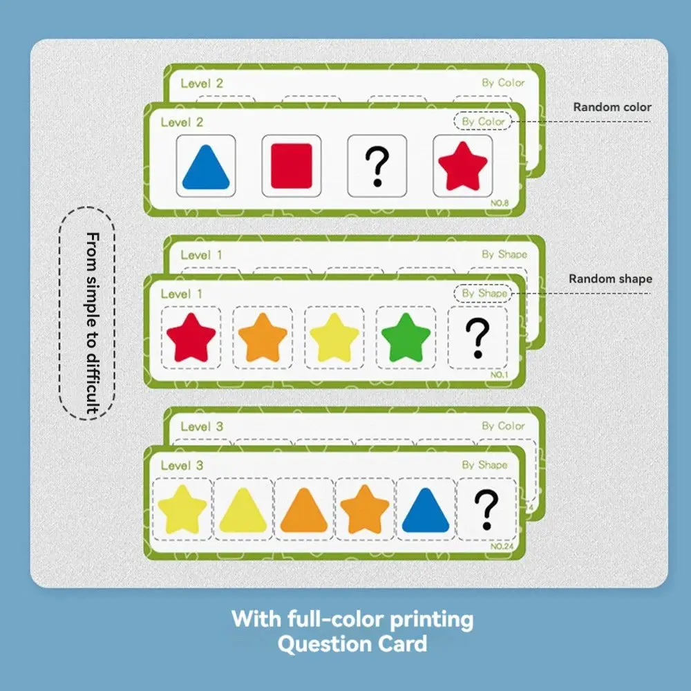 Geometrische Erkenntnis Holzform Sortierbox Montessori Früherziehung Form- und Farbsortierung Spielzeug Puzzle Handarbeit