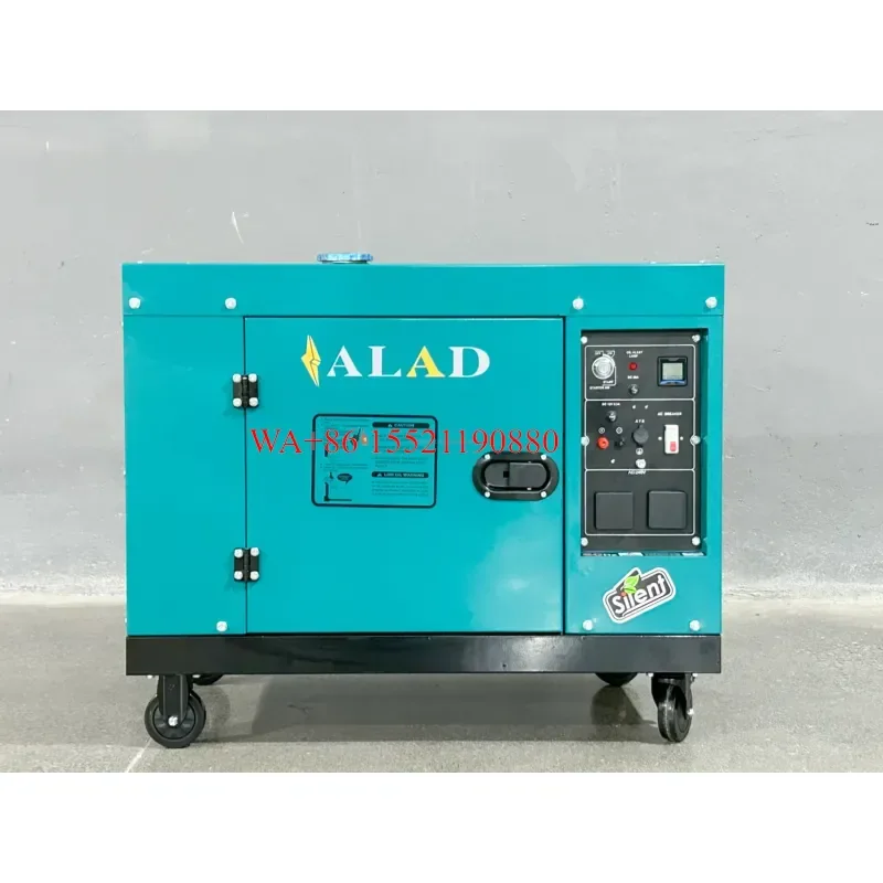 WMWMNU for Silent Type 3Kw 10Kw Diesel Air Cooled Small Generator Set Home Use Auto Start ATS Option 480v 240v Rated Voltage