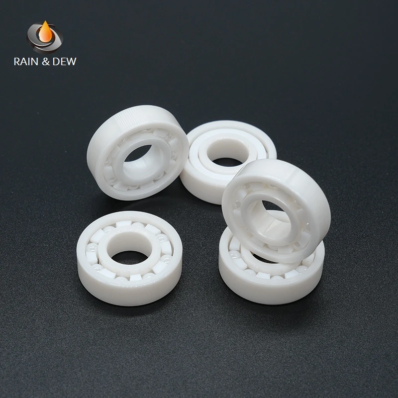 

1Pcs zirconia ceramic bearing 6000 6001 6002 6003 6004 6005 6200 6201 6202 6204 6205