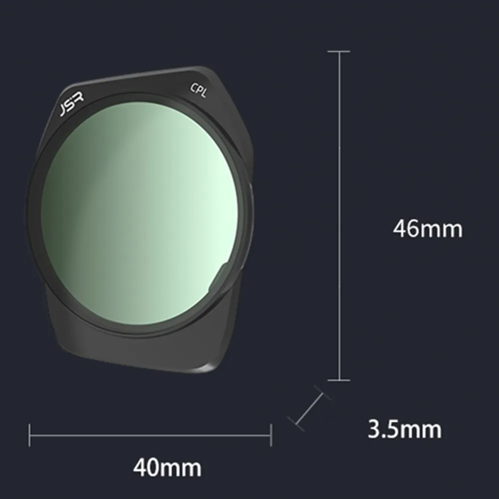 Glass UV CPL Star Blue Streak Night Lens Filter Cap Cover for DJI Air3S Air 3S AIR3S AIR 3S Drone