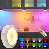 LED Smart Human Body Sensor Night Lamp USB Charging Emergency Automatic Lighting Wireless Magentic Suction Use Wall Light