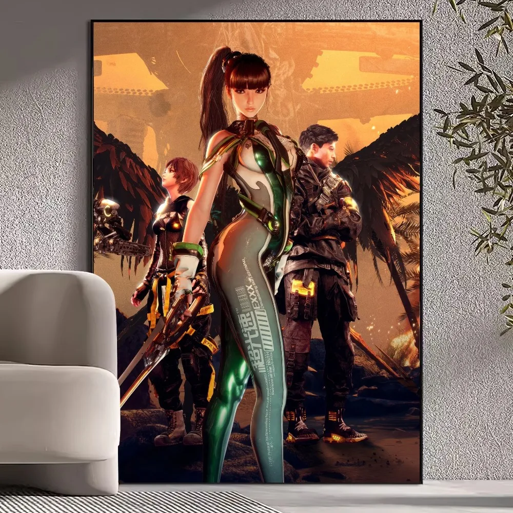 Stellar Blade EVE Poster Prints Wall Pictures Living Room Home Decoration