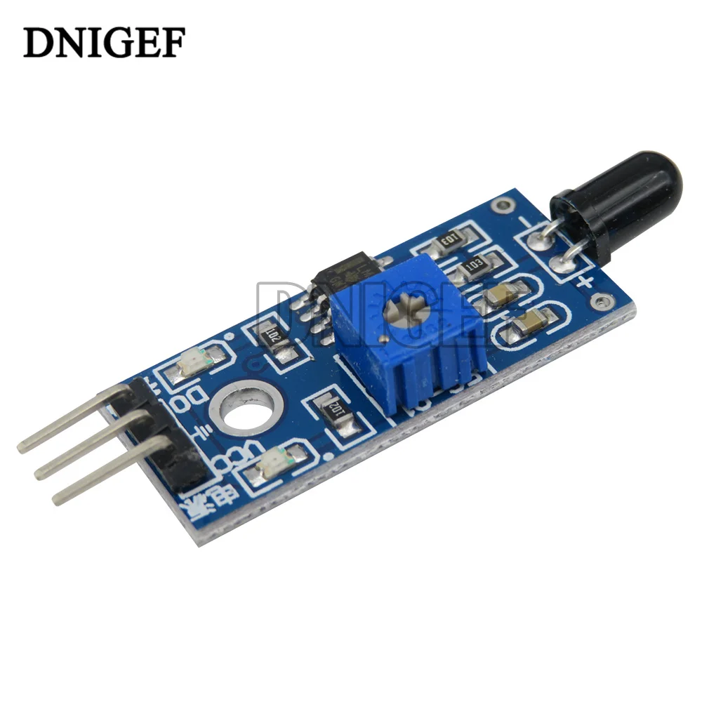 DNIGEF 1 PCS IR Flamme Sensor Modul Detektor Smartsense Für Temperatur Erfassen Geeignet 3Pin