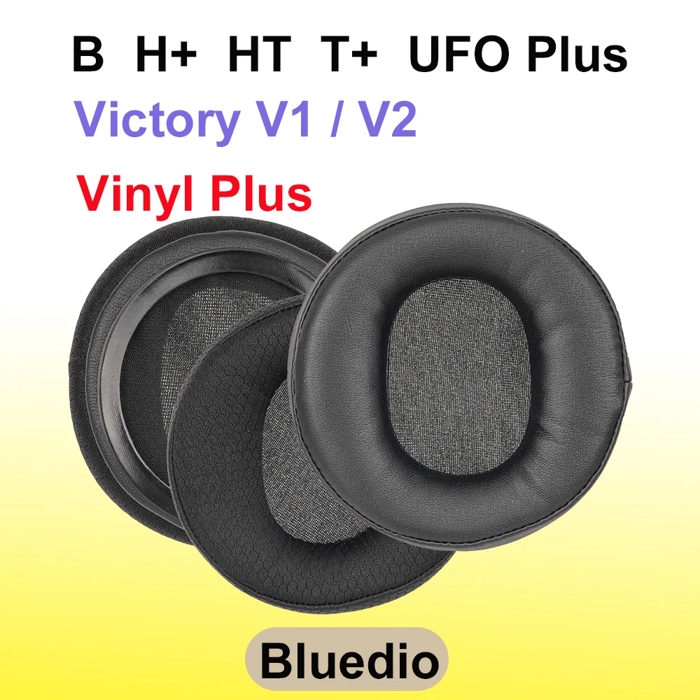 Новые амбушюры (подушечки) для наушников Bluedio B H+ HT T+ UFO Plus Victory V1 / V2 Vinyl Plus, сменные