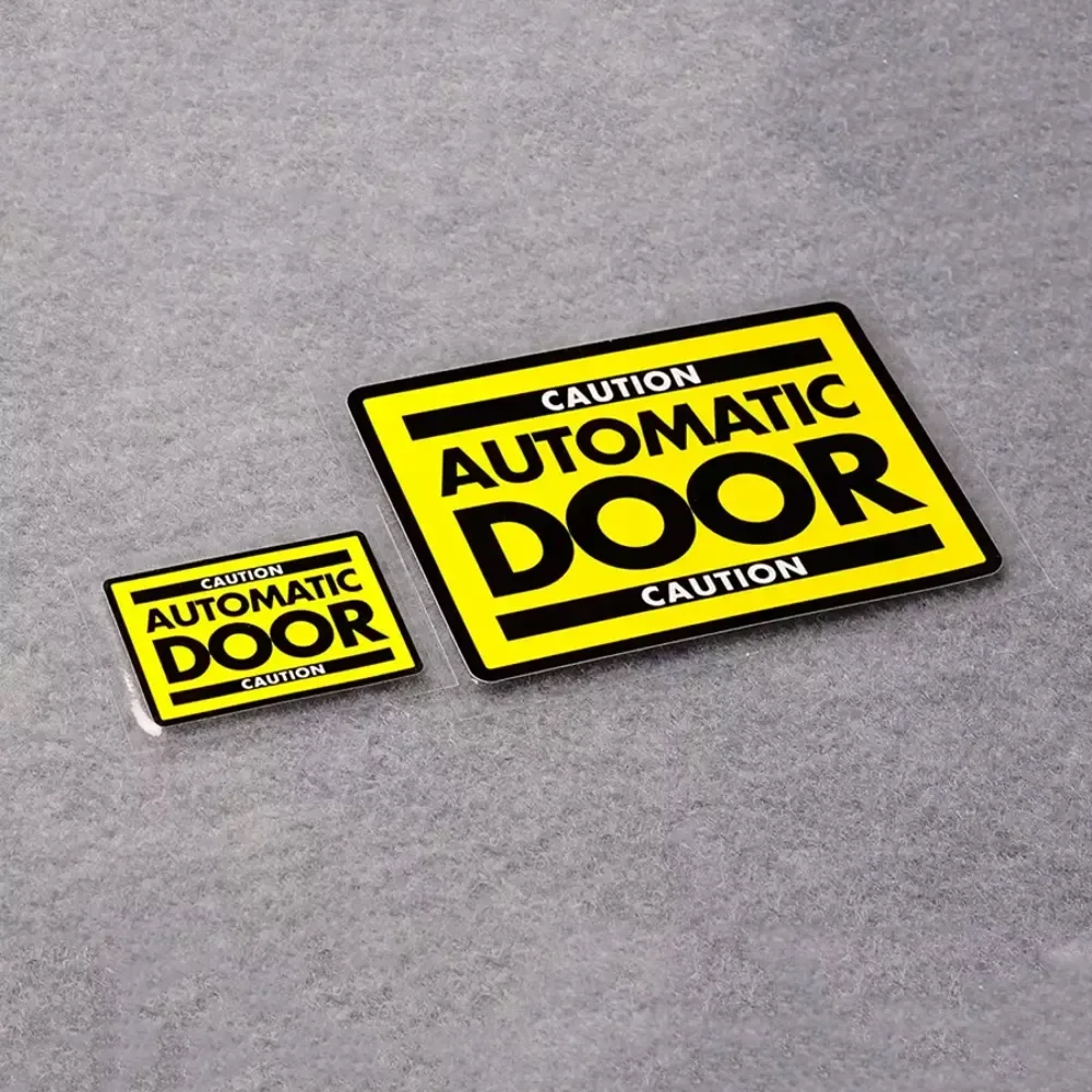 Automatic Door Car Sticker Waterproof Vinyl Decal for Window Body Exterior Auto Styling Personalized Decoration