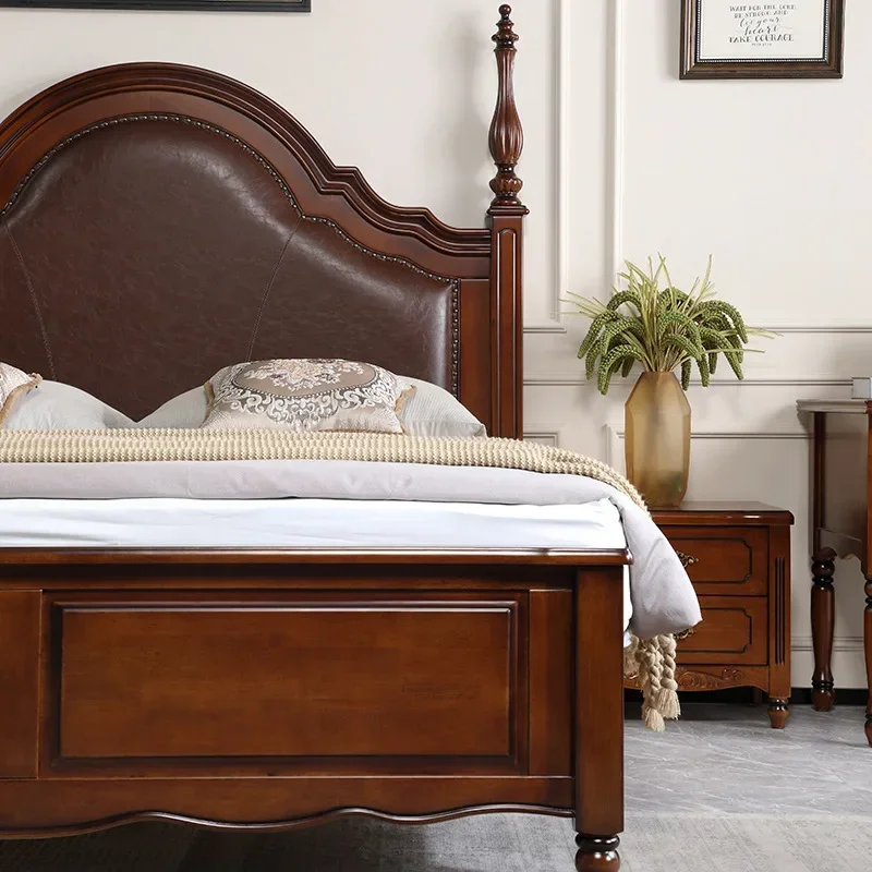 미국산 원목 침대 2미터 1.8미터 더블 침대