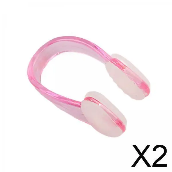 

2 пробки для носа для плавания, зажим для носа для плавания, пробки для носа, защита для носа для тренировок