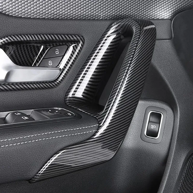 

Interior Car Inner Door Armrest Handle Panel Carbon Fiber Interior Carbon Fiber Dashboard Center Console Panel Trim