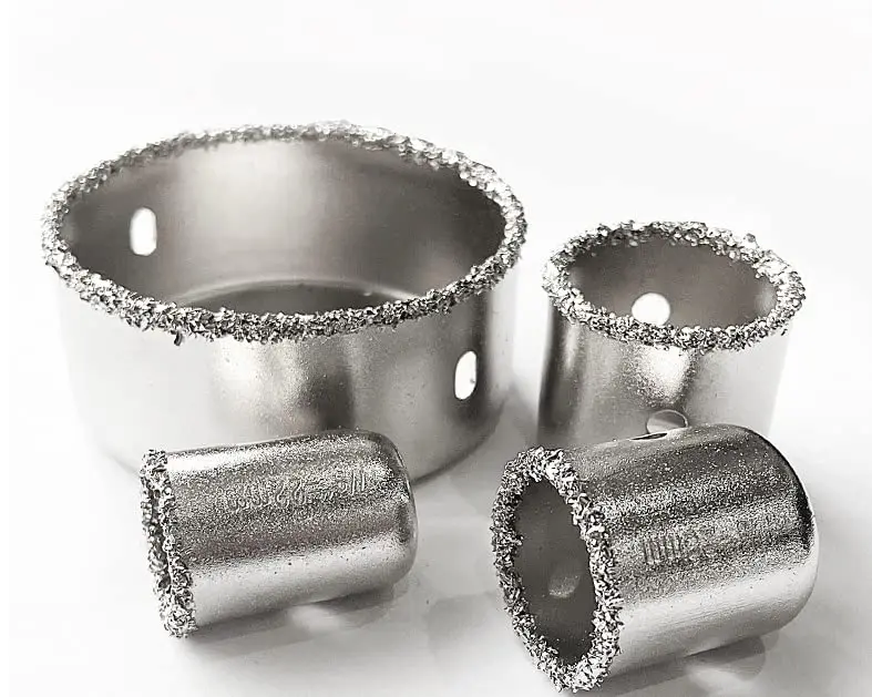 9 قطعة الماس الأساسية مجموعة لقمة مثقاب هول المنشار عدة مع حافظة للجرانيت بلاط الرخام السيراميك حجر الزجاج الماس هول المنشار عدة