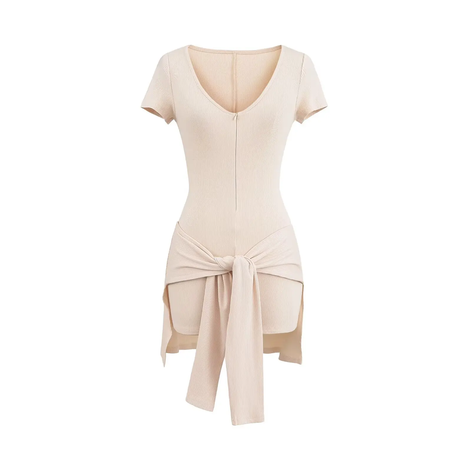 

Sweet And Spicy Sports Bodysuit ort Pants Slimming Yoga Wear Outerwear High Waist Straight Leg High Waist ort Length