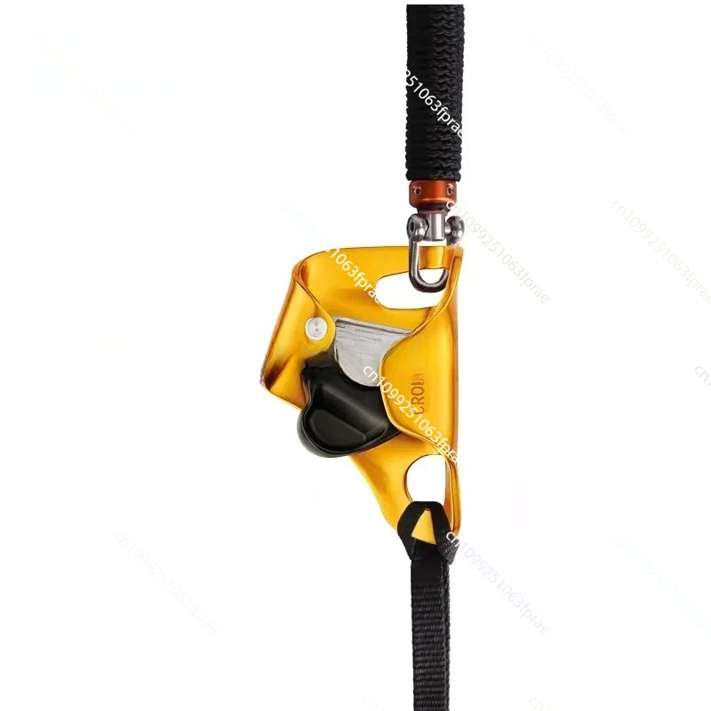 

Running Rope Knee type Auxiliary Ascender Pedal with Firefighting Exploration Cave Climbing Auxiliary Walking Rope