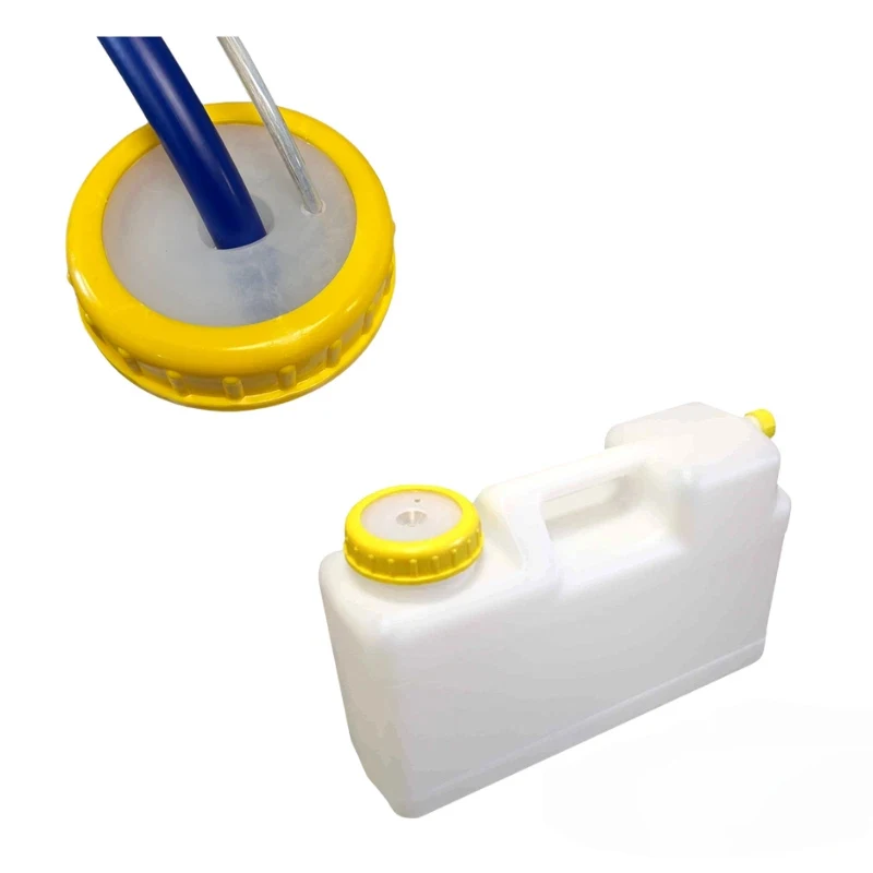 

Threaded Cap Dust Cap Pump Pipe Through Port For 10/12 Litre Water Container - Caravan/Motorhome For DIN96 Wide Mouth Water Tank