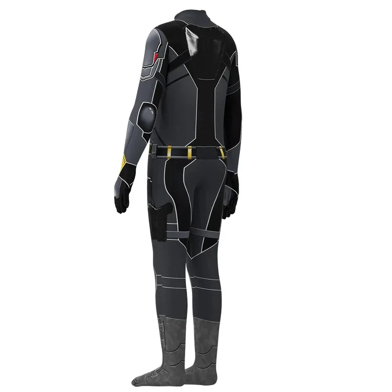 Sky06 الكبار الاطفال تأثيري حلي حفلة الهالوين 3D الأسود المطبوعة بذلة Bodysuit66lU&