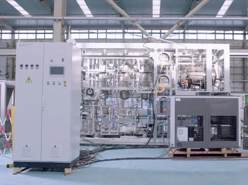 محلل كهربائي للمياه مولد الهيدروجين التحليل الكهربائي محطة إنتاج محلل الهيدروجين القلوي لبيع خلايا وقود الكهرباء