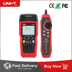 UNI T UT685B KIT Network Cable Tester TDR Cable Tracker Lan Tester RJ45 RJ11 Detector Wiring LCD Display Network Tool