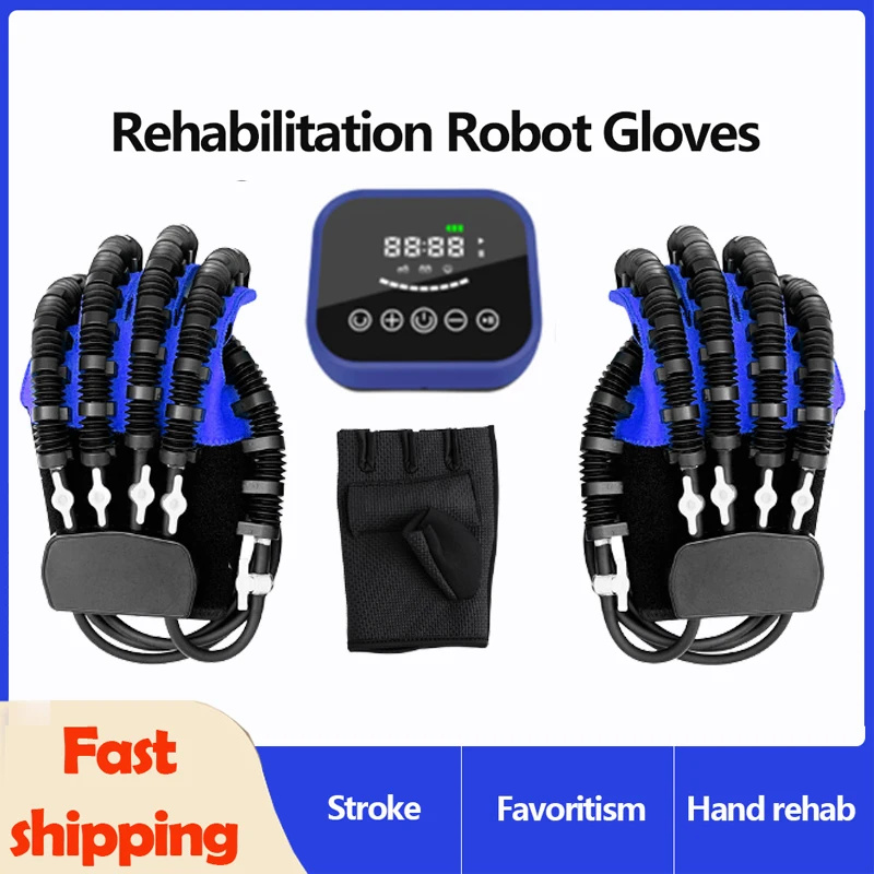 Intelligent Massage Gloves Stroke Hemiplegia Rehabilitation Hand Function Robot Gloves Rehabilitation Training Glove Finger Care