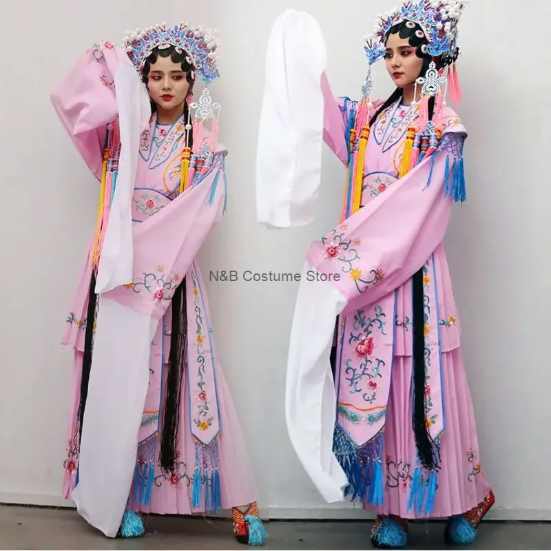 

Beijing Yue Opera Performance Costume Peking Opera Costumes Stage Performance Cosplay Costume Full Set