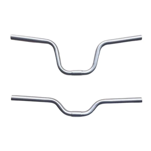 Chooee 자전거 핸들 바 25.4, Falt Riser M Fit Bronpton 25.4mm 사이클링 액세서리 부품 높이 60 80 100 120 140