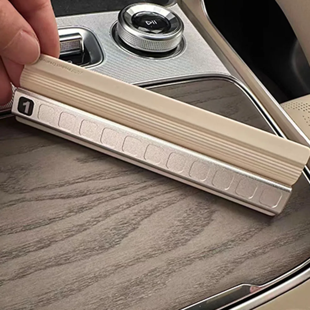 磁気式隠し駐車番号プレート、大きなクリアフォント、一時停止用電話番号サイン、zeekr-8x-2026-2027用