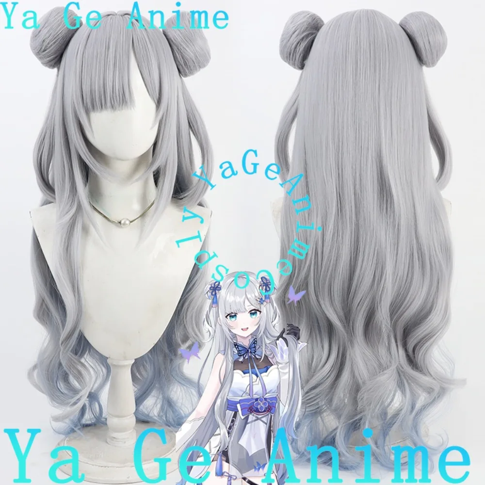 스토어 VTuber 스미레 코스프레 가발 할로윈 애니메이션 게임 리얼리티 쇼 캐릭터 가발 야 게 애니메이션