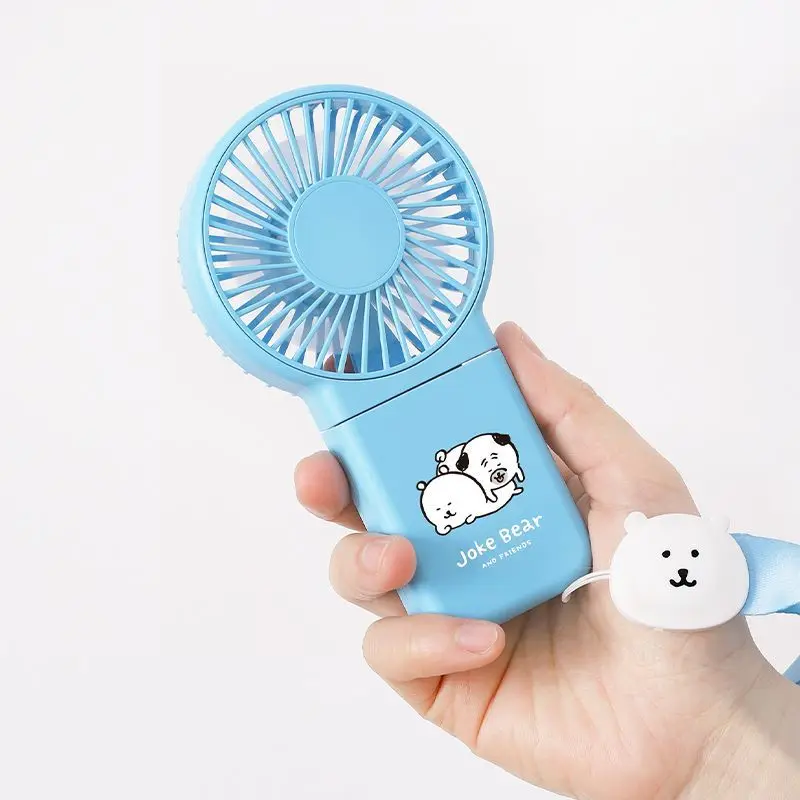 ちいかわ Chiikawa Joke Bear Mini Handheld Fan USB Charging Foldable Adjustable Wind Portable Kawaii Creative Daily Use Gift 2026 NEW - view 3