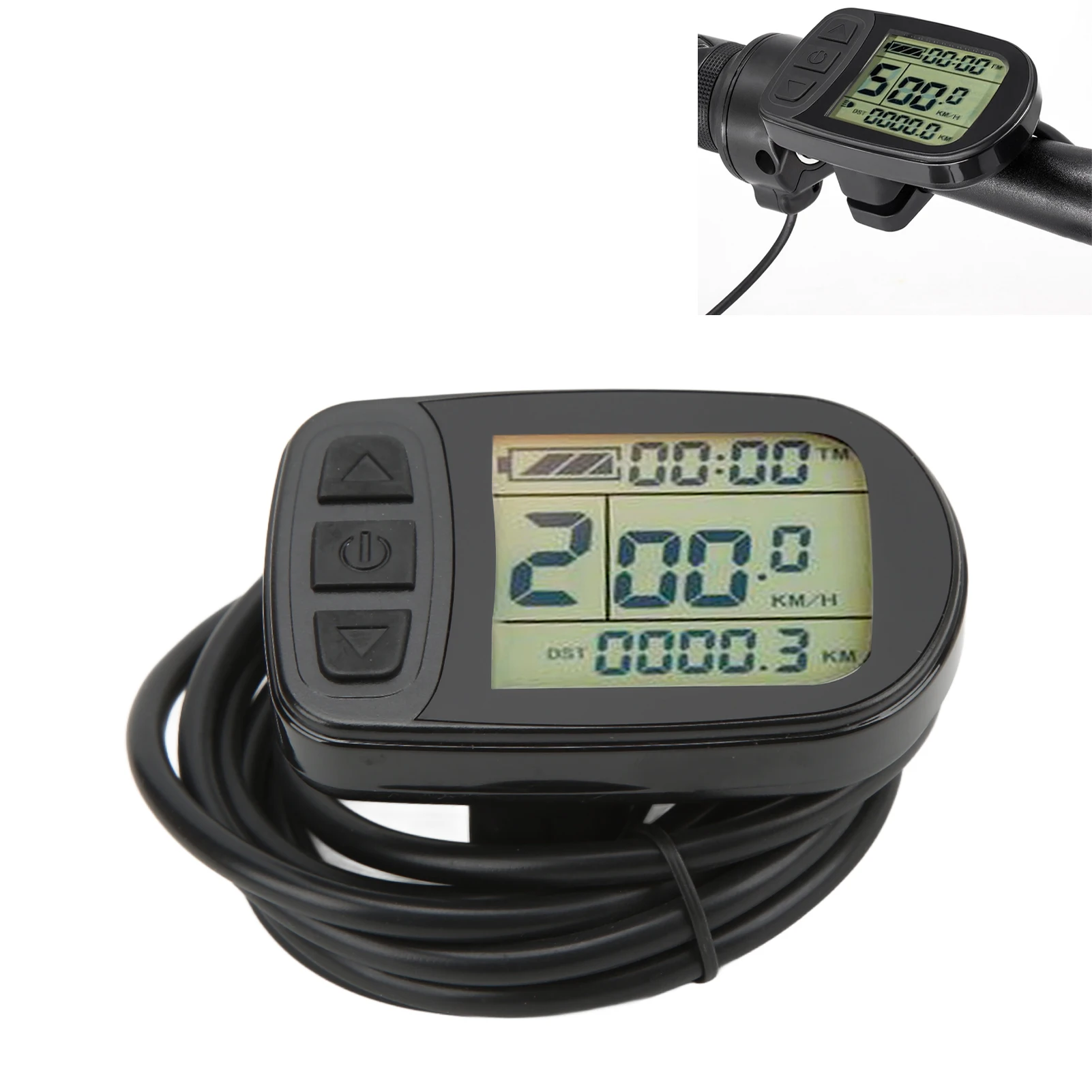 

Electric Bicycle Display Meter 72V Bike LCD5 Panel with SM Connector