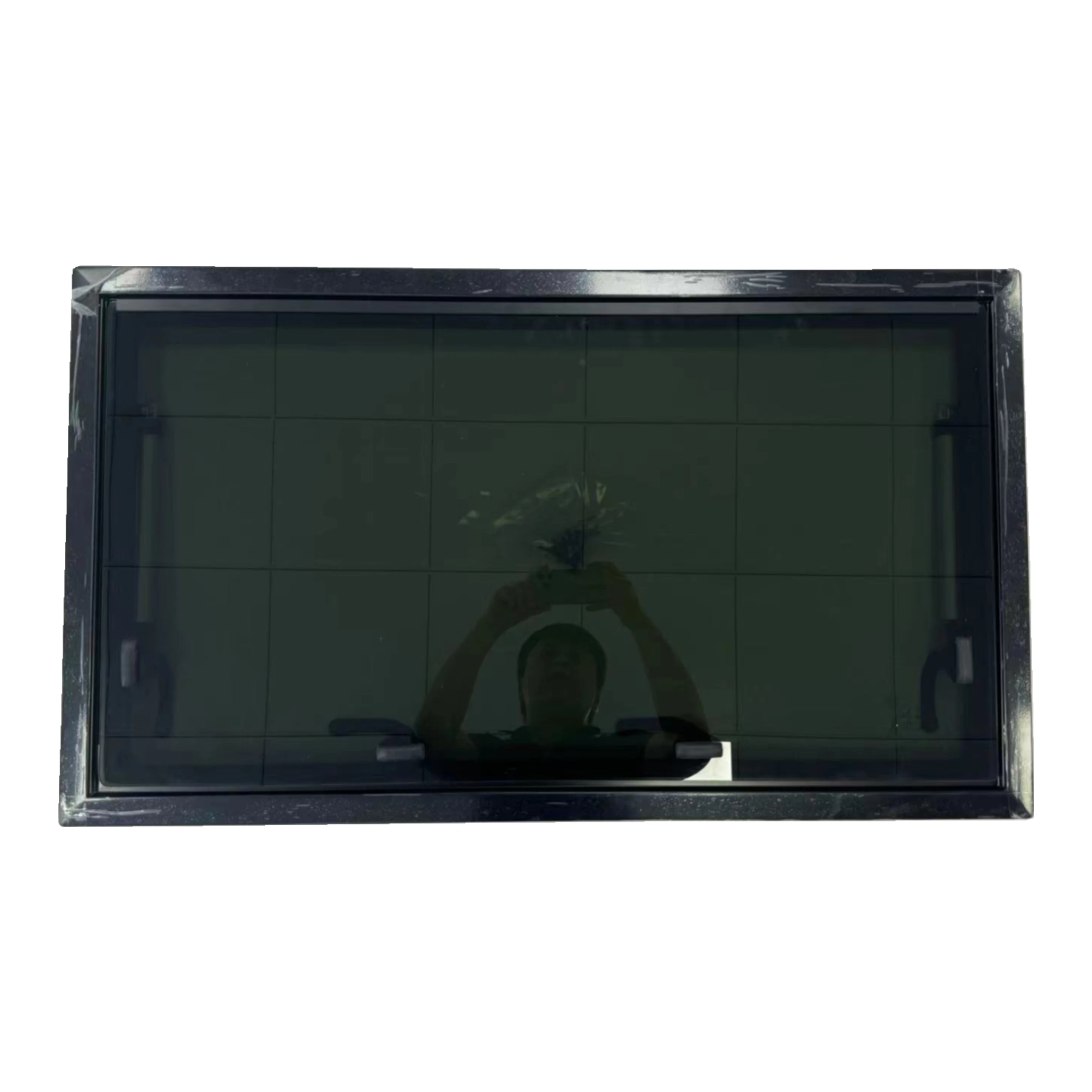 

Выдвижное окно для автодома, 4 мм закаленное стекло, алюминиевый сплав, распашное окно для каравана с плиссированной шторкой и москитной сеткой для автодомов и кемперов