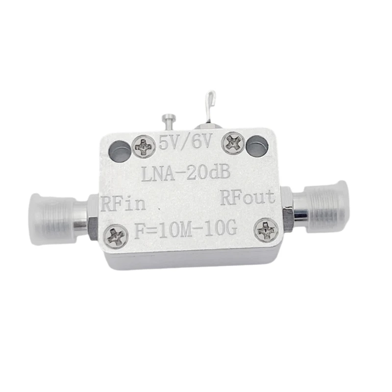 

LNA RF Broadband Amplifier 10M-10G With Good Flatness P1db=20Dbm G=20Db Low Noise Output Amplifier