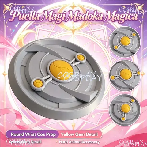 Puella Magi Madoka Magica Homura Akemi Shield Cosplay Prop 3D Printed Equipment Accessory for Role Play Comic Con Halloween