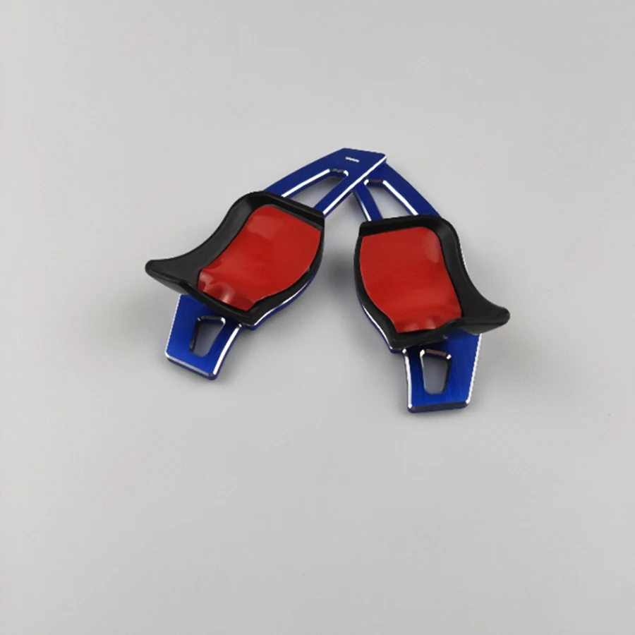 مجداف تحويل عجلة القيادة لـ Golf 6 Mk5 Mk6 Jetta R20 R36 Cc وصلة شيروكو (أزرق) JAS