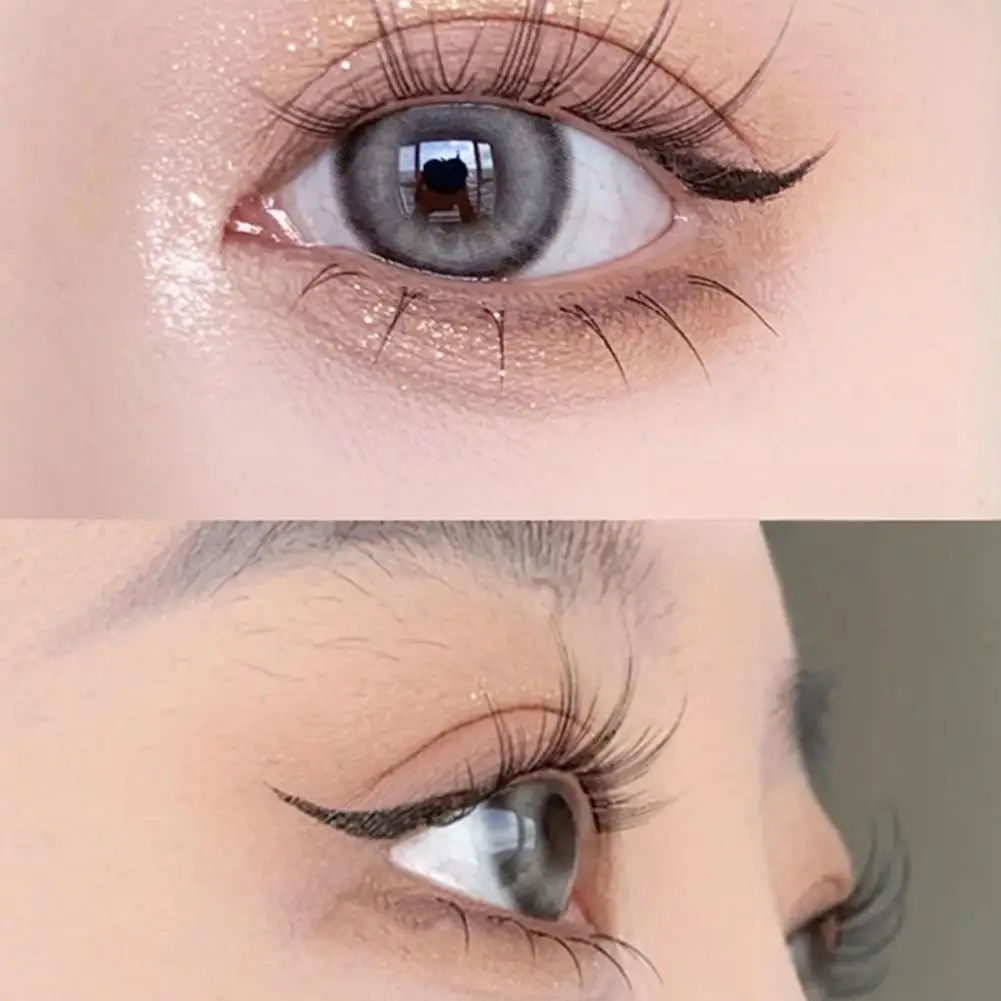 Cola de cílios de secagem rápida invisível transparente cílios postiços cola adesiva diy profissional ferramentas amigáveis à pele extensão c1g6