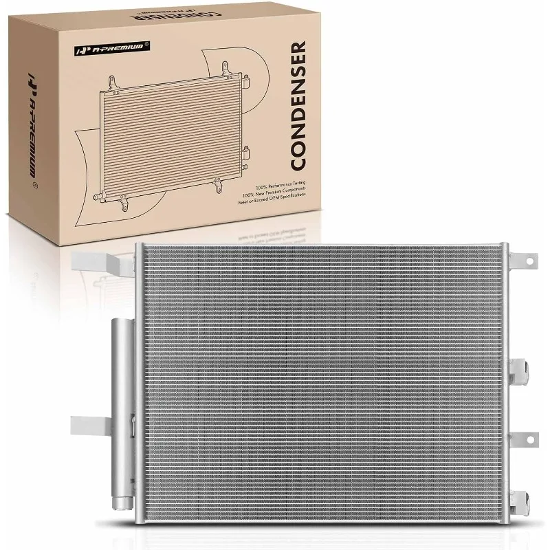 

A-Premium Air Conditioning A/C Condenser Compatible with Ram 2500 3500 2013-2018 L6 6.7L, Replace# 52014736AA