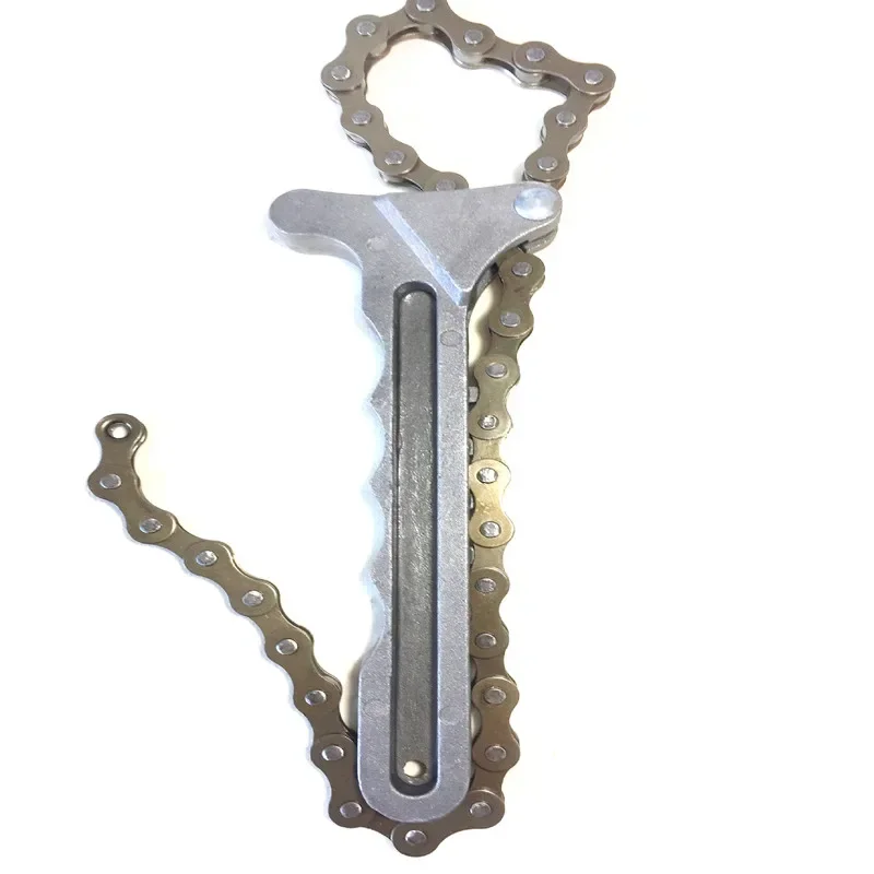 Adjustable Oil Filter Chain Wrench 2