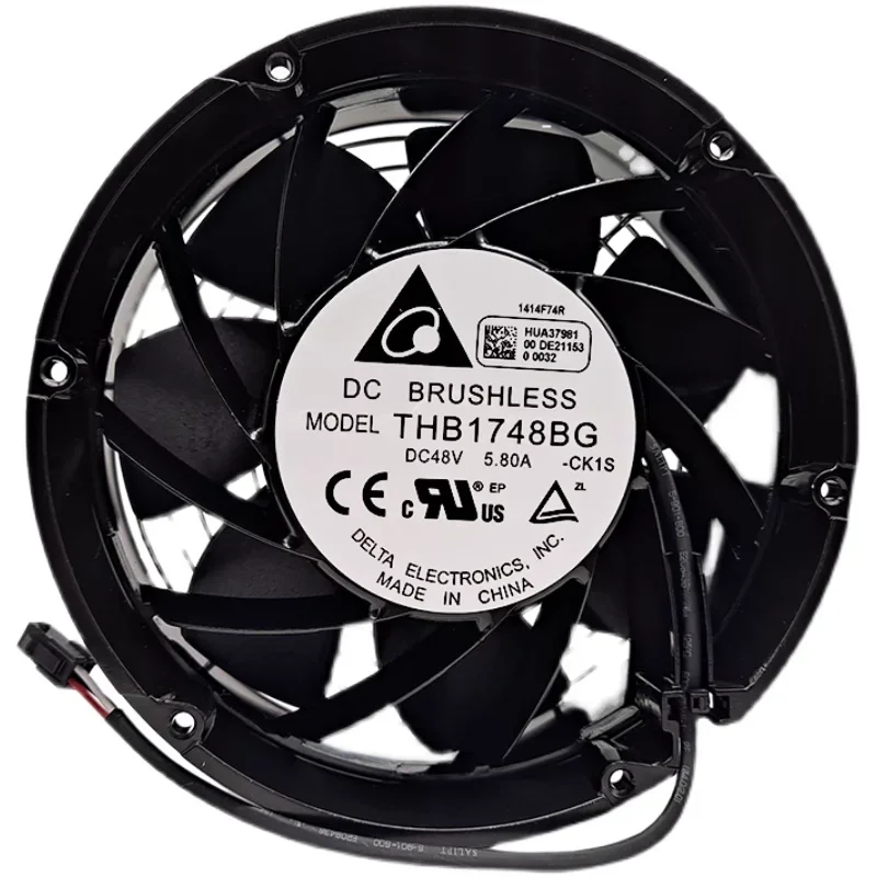 

Ltsf For Delta Electronics THB1748BG CK1S DC 48V 5.80A 172x172x51mm 3-Wire Server Cooling Fan 17cm