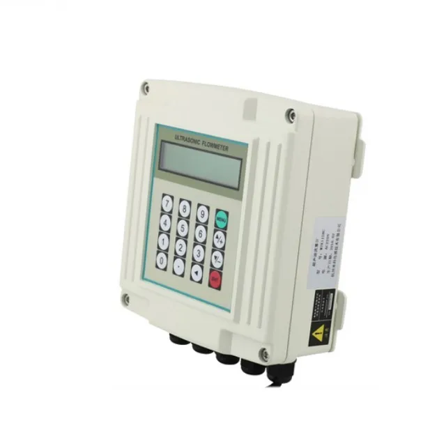 T-Measurement OEM High Precision Clamp On Metal Ultrasonic Flowmeter Sensor Digital Water Flow Meter