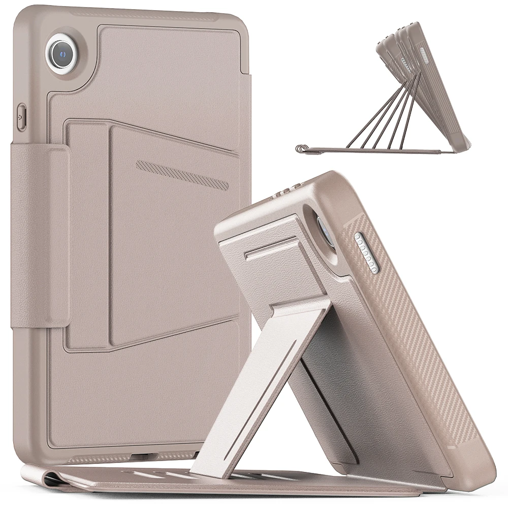 

Magnetic Case For Samsung Galaxy Tab A9 2023 8.7 inch SM-X110 X115 X117 Flip Smart Cover Adjustable Stand 3-Layers Protection