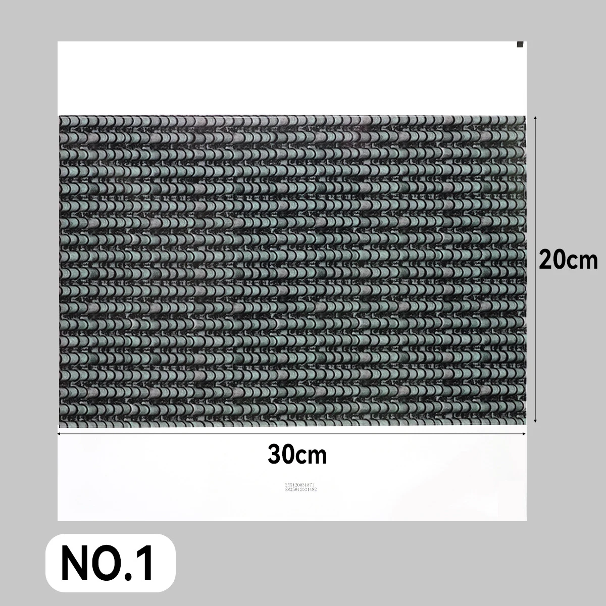 20x30 CM Simulazione Tetto Piastrelle Mattoni Adesivi Kit Modello per Fare Materiali Adesivo per Costruzione di Casa 2 Pz/lotto