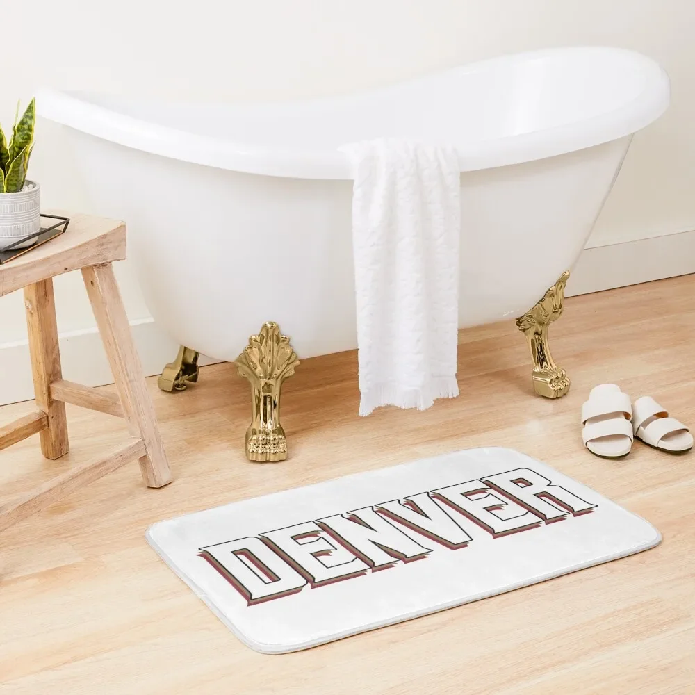 

University of Denver Bath Mat Rug Foot Anti-Slip Carpet Bathroom Carpets Mat