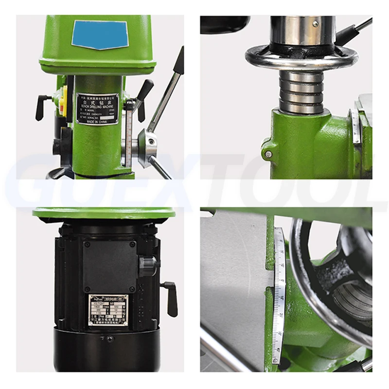 Benchtop Drill Press 220V/380V  portable drilling machine  drill press central machinery  Chuck Metal Wooden Jade DIY Crafts